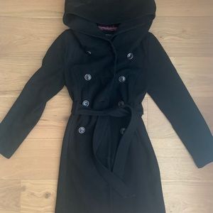 RW&Co black peacoat